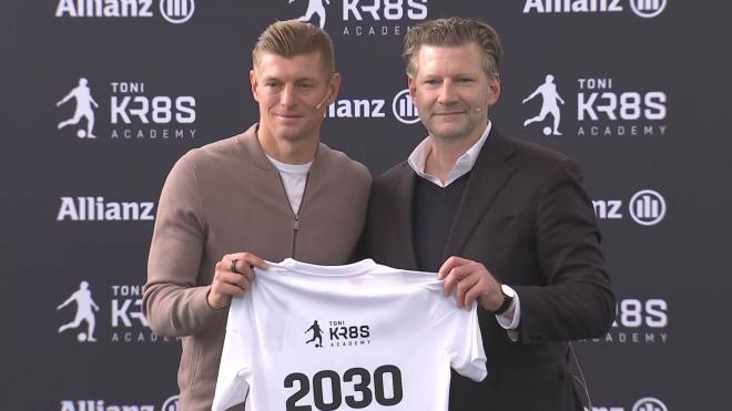 Kroos, en un acto de su academia (Foto: ElDesmarque)