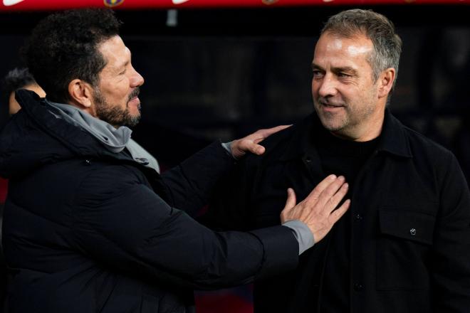 El Barcelona - Atlético de Madrid será un partido especial para Diego Simeone (foto: Cordon Press).