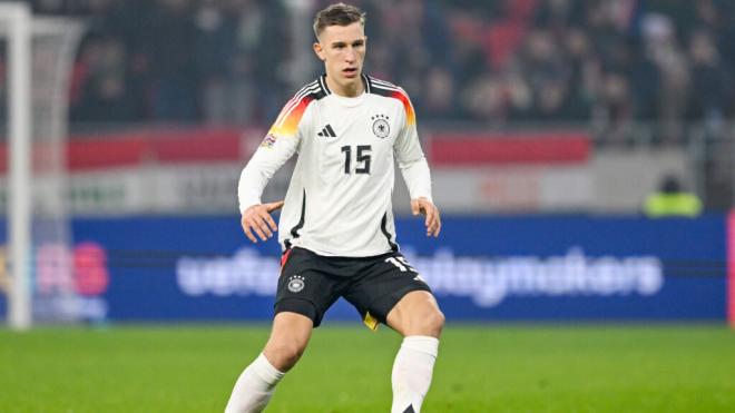 Nico Schlotterbeck jugando con la Selección Alemana (Europa Press)