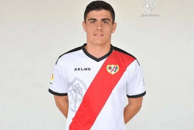 Carlos Pascual, en su etapa como jugador del Rayo Vallecano (Foto: RV)