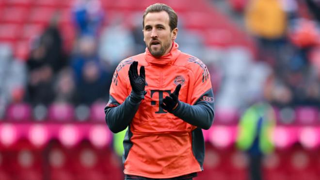 Harry Kane con el Bayern de Múnich (Europa Press)