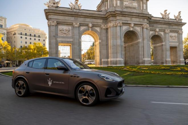 El Maserati Grecale Urban Tour, en Madrid.