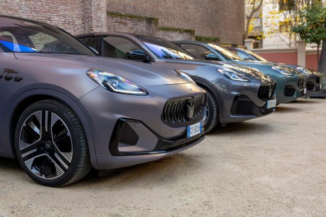 El Maserati Grecale Urban Tour, en Madrid.