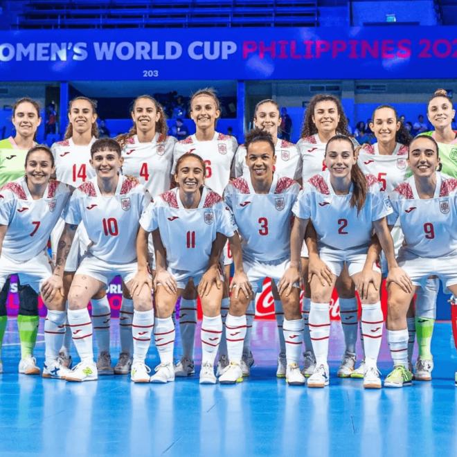 La Selección Española de Futbol Sala. Fuente @danielcortesperezmalaga2000
