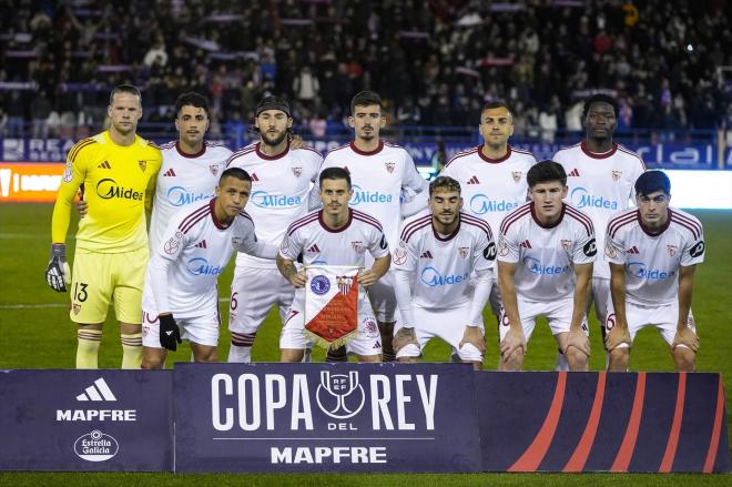 El once inicial de Almeyda en ALmendralejo (Foto: AFP7/Europa Press).