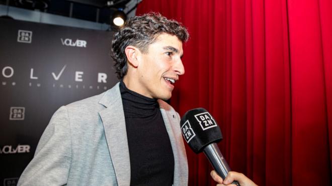 Marc Márquez, en el estreno de su nuevo documental