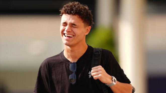 Lando Norris, en Abu Dhabi (Foto: Europa Press).