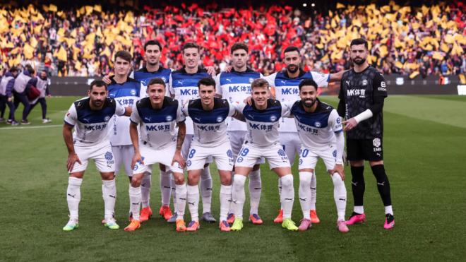 Alineación del Alavés frente al FC Barcelona (Europa Press)