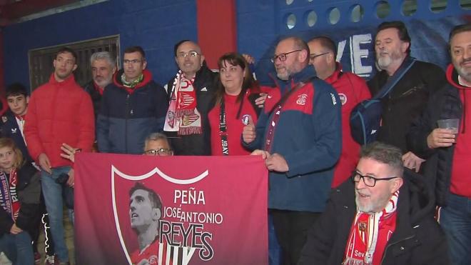 Reyes, presente en la previa del Extremadura-Sevilla.