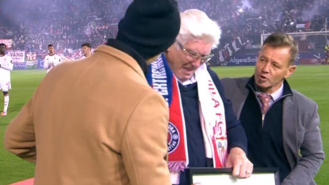 El homenaje a José Antonio Reyes.