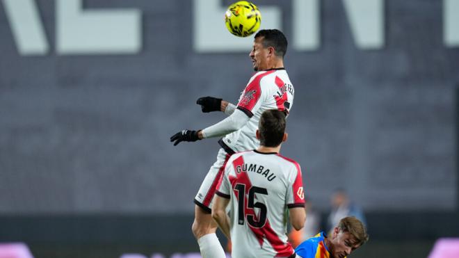 Luiz Felipe y Gumbau con el Rayo Vallecano (Europa Press)