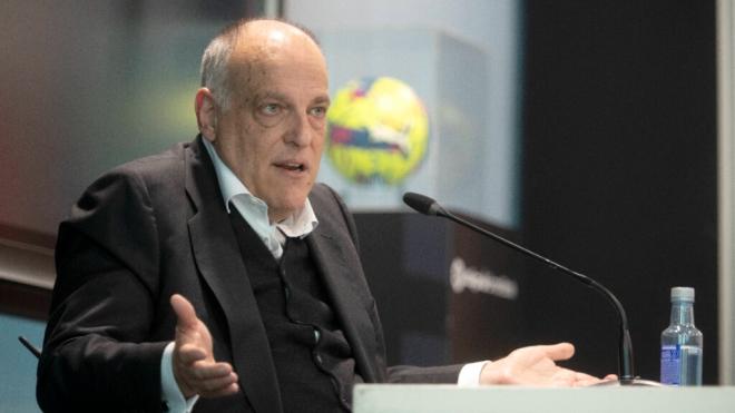 Roberto Gómez desvela unas palabras de Joan Laporta sobre Tebas y el partido de Miami (Cordon Press)