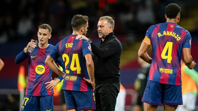 Hansi Flick ha considerado siempre importante a Eric García en el Barcelona (foto: Cordon Press).