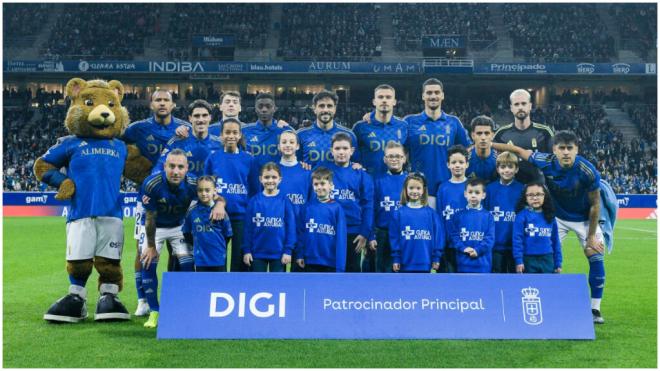 El once titular del Real Oviedo ante el RCD Mallorca. (@RealOviedo)