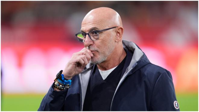 Luis de la Fuente, en el España - Turquía. (Europa Press)