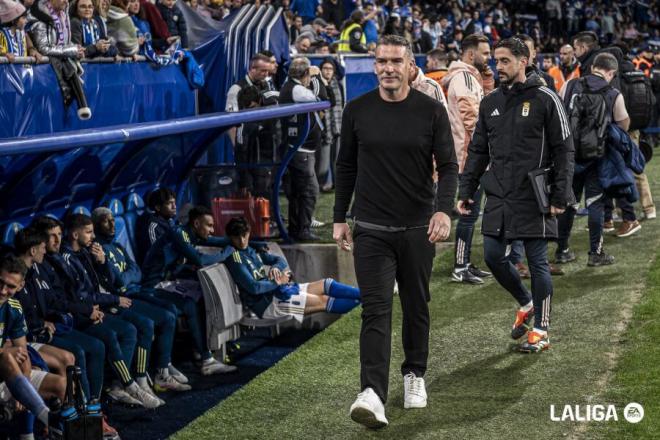 Luis Carrión, durante el Real Oviedo-Mallorca (Foto: LALIGA)..jpeg