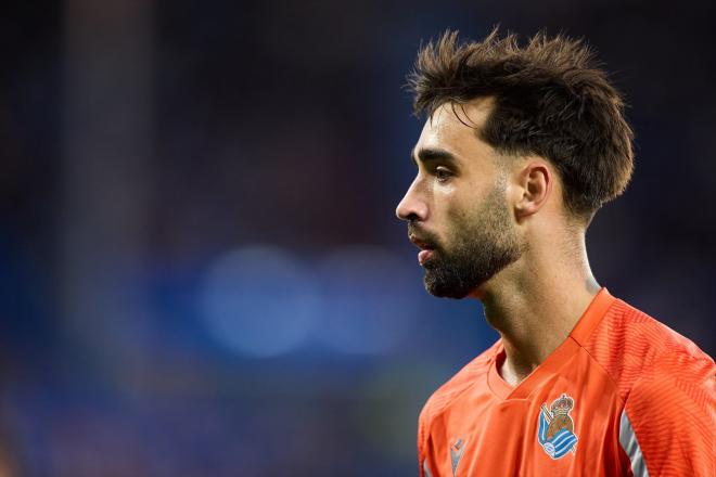Brais Méndez, durante el Alavés-Real Sociedad (Foto: Europa Press).