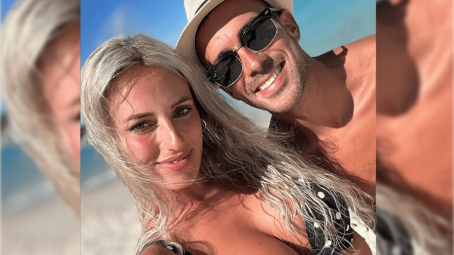 Cristina Palavra, junto a Dani Rodríguez (Foto: Instagram).