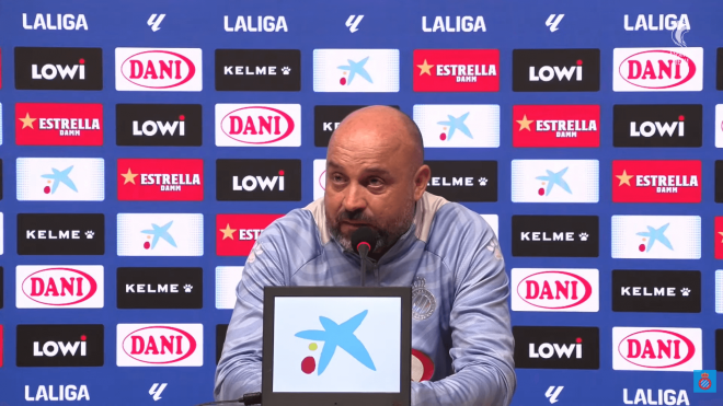 Manolo González ha lanzado un mensaje a sus jugadores tras la eliminación del Espanyol (Captura Y