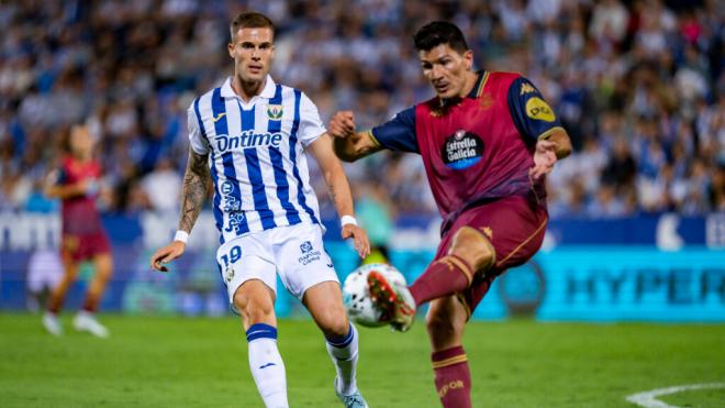 Antonio Hidalgo ha resaltado el poco descanso de Loureiro por la falta de efectivo del Deportivo (Cordon Press).