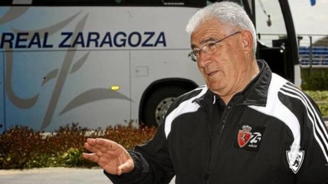 Muere el mítico jugador y entrenador del Zaragoza Manolo Villanova (foto: Real Zarazona).