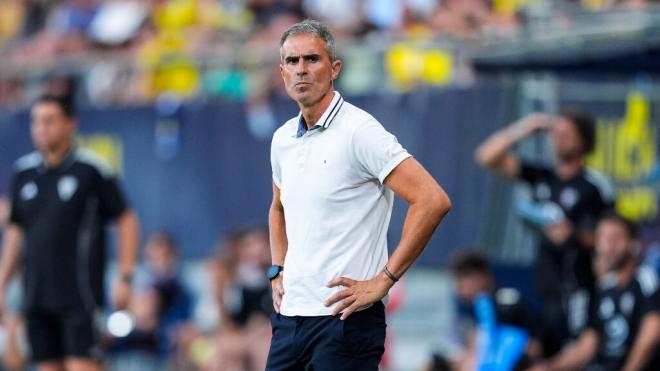 Gaizka Garitano en un partido con el Cádiz (Europa Press)