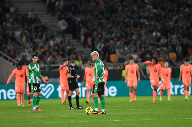 El Cucho Hernández, ante el Barça (Foto: Kiko Hurtado).