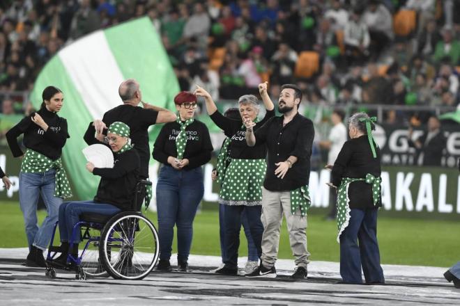 La Compañía Flamenco Inclusivo actuando en La Cartuja (Foto: Kiko Hurtado)