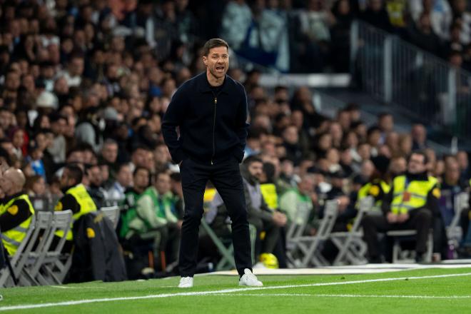 Xabi Alonso, durante el Real Madrid - Celta (Foto: LALIGA).