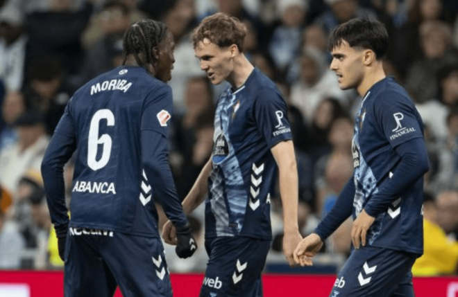 Williot Swedberg tras marcar al Real Madrid ((Foto: Celta).