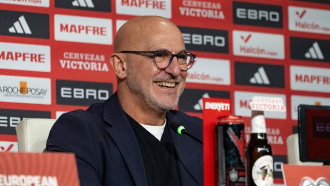 Luis de la Fuente ha resaltado lo difícil que es jugar en la Selección Española (foto: Cordon Pr