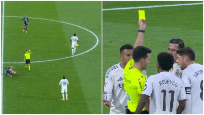 Álvaro Carreras es expulsado en el Real MAdrid-Celta y Fede VAlverde recrimina la decisión (Movis