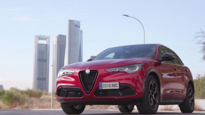 Gonzalo Serrano y la nueva versión del Alfa Romeo Stelvio