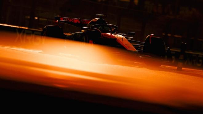 Lando Norris, en Abu Dhabi (Foto: McLaren).