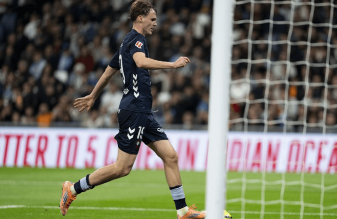 Williot Swedberg en el Bernabéu (Foto: LaLiga).