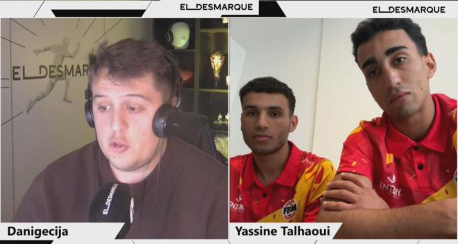 Los hermanos Talhaoui Kabil. Fuente ElDesmarque Stream. 