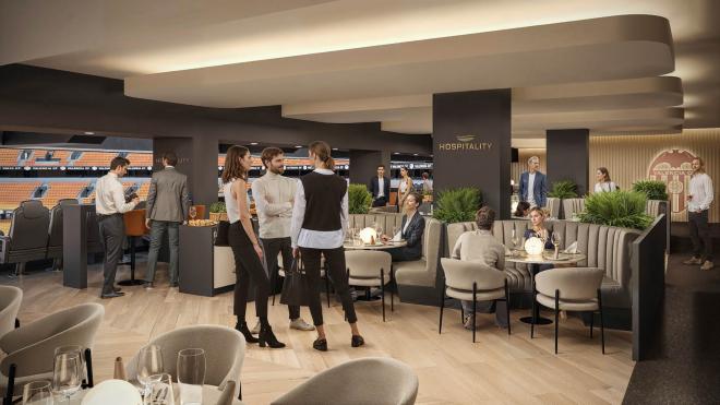 Hospitality en el Nou Mestalla (Foto: Valencia CF)