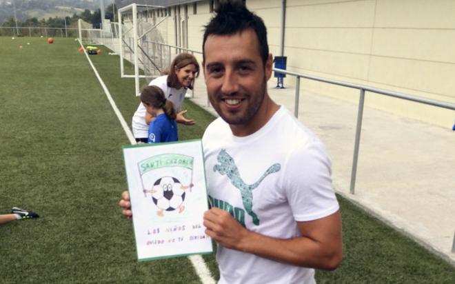 Cazorla ha recibido la llamada de la selección (FOTO: Lorena Francos.)