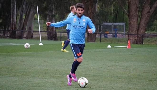 El asturiano completó su primer entrenamiento en Australia (FOTO: Twitter.)