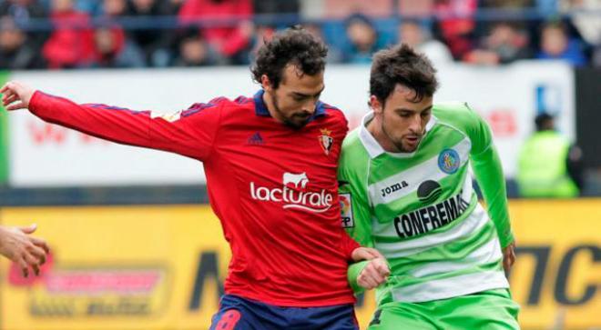 Míchel en un partido con el Getafe (FOTO: LFP.)