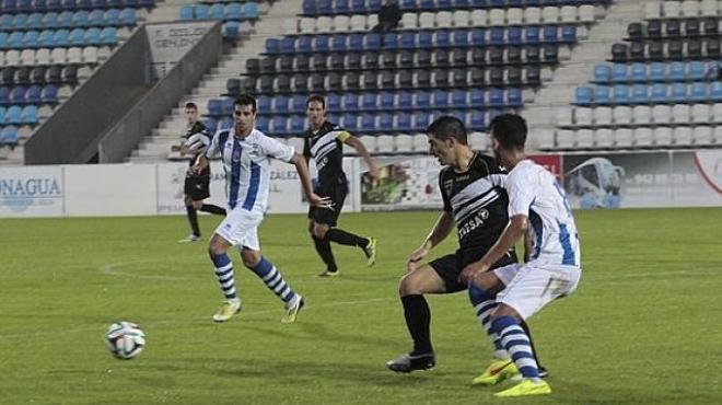 Una acción del partido de El Malecón (FOTO: Diario Montañés.)