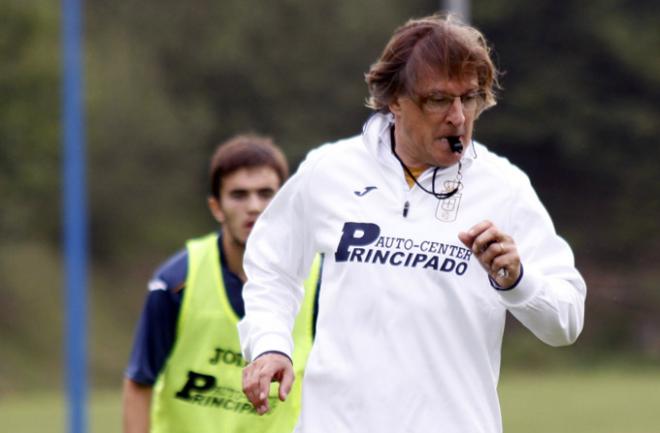 Sergio egea, en un entrenamiento. (FOTO:Lorena Francos)