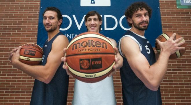 Los 3 nuevos capitanes del equipo (FOTO: OCB.)