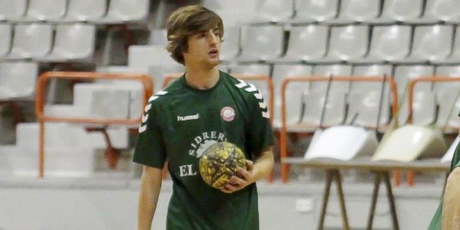 Raúl Blanco, en un entrenamiento en El Palacio. (FOTO: Rodrigo Medina).