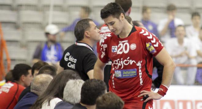 Serdio, en un partido la última temporada. (FOTO: Rodrigo Medina).