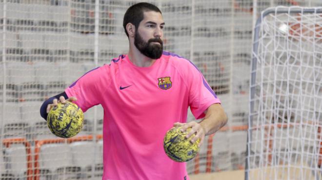 Imagen del jugador en un entrenamiento. (Foto: Rodrigo Medina).