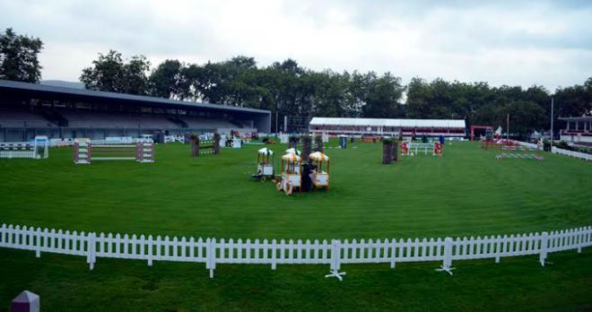 Las pista, en el día previo al inicio del concurso. (FOTO: CSIO).