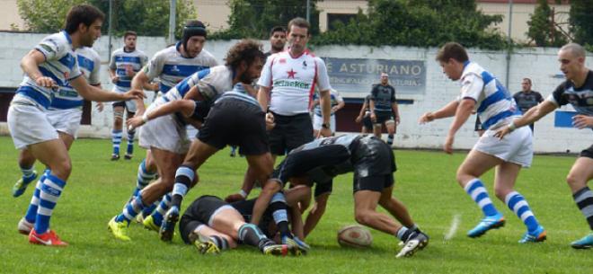 Imagen del partido disputado entre el Belenos Rugby Club y el CRAT A Coruña (FOTO: Lupe Llamosas.)