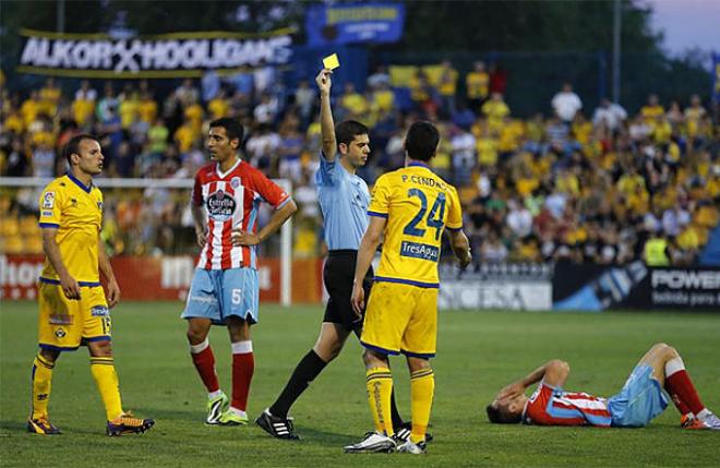 El tinerfeño durante un partido de Liga.