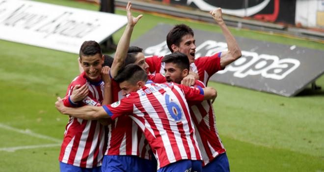 Hugo Fraile celebra su gol. (FOTO: Rodrigo Medina).